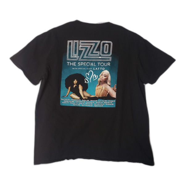 LIZZO The Special Tour Black T Shirt Womens Plus Size 2XL - Picture 3 of 10